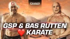 GSP & Bas Rutten NERD OUT on Karate Shirtless