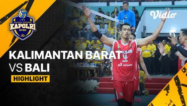 Highlights | Delapan Besar Putra: Kalimantan Barat vs Bali | Piala Kapolri 2023