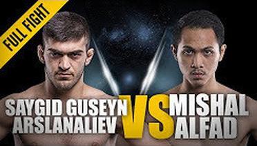 TKO Sempurna! - Saygid Guseyn Arslanaliev vs. Mishal Alfad | ONE Championship