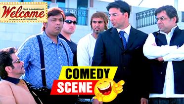 Akshay Kumar And Anil Kapoor Funny Scene | Comedy Scene | Welcome | Hindi Film | HD