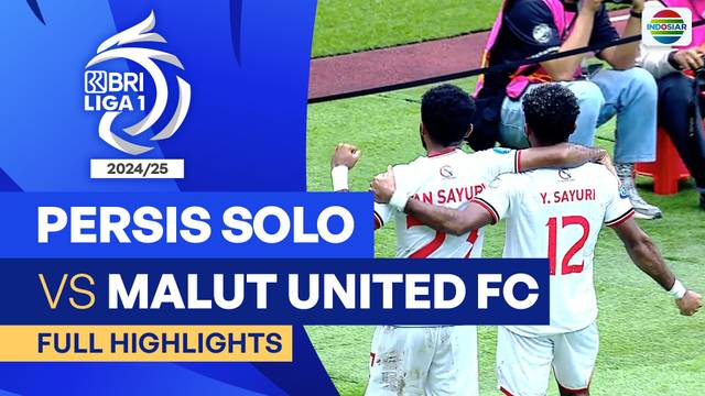 Persis Solo VS Malut United FC - Full Highlights | BRI Liga 1 2024/25