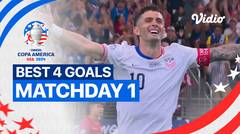 4 Gol Terbaik Matchday 1 | CONMEBOL Copa America USA 2024
