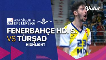 Highlights | Fenerbahce HDI Sigorta vs Tursad | Turkish Men's Volleyball League 2022/2023