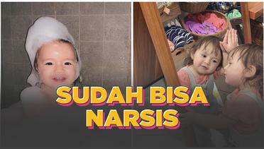 Tingkah Lucu Baby Chloe Anak Asmirandah & Jonas Rivanno, Sudah Bisa Narsis - Selfie Sendiri!