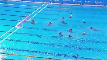 Waterpolo Women's Malaysia vs Indonesia | 1st Quarter Highlights | 28th SEA Games Singapore 2015