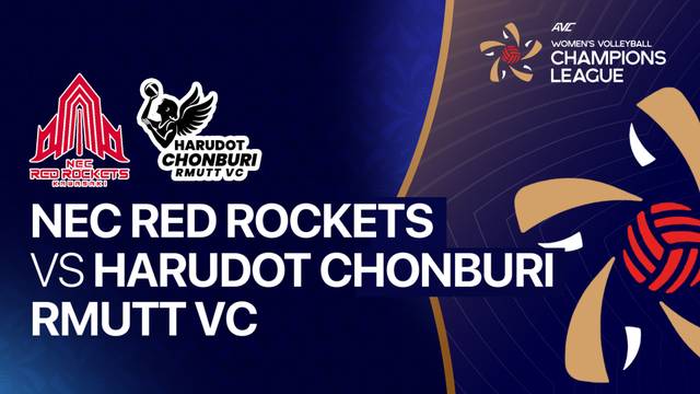 NEC Red Rockets vs Harudot Chonburi RMUTT VC - Full Match | AVC Women's Champions League 2026