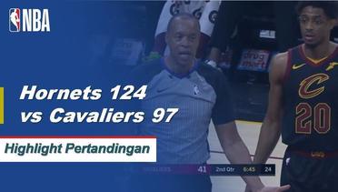 NBA | Cuplikan Hasil Pertandingan : Hornets 124 Vs Cavaliers 97