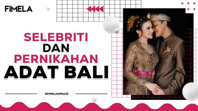 Selain Rizky Febian & Mahalini, Deretan Selebriti yang Menikah Memakai Adat Bali