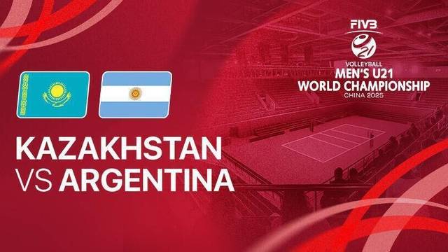 Kazakhstan vs Argentina - Full Match | FIVB Men's U21 World Championship 2025