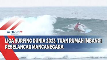 Liga Surfing Dunia 2023, Peselencar Tuan Rumah Imbangi Peselancar Mancanegara
