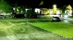 Viral VIdeo Mobil Bergerak Sendiri di Polres Pinrang