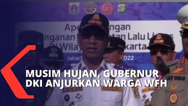 Gubernur DKI Jakarta Heru Budi Anjurkan Warganya WFH Saat Musim Hujan