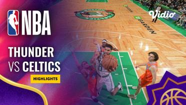 Oklahoma City Thunder vs Boston Celtics - Highlights | NBA Regular Season 2023/24