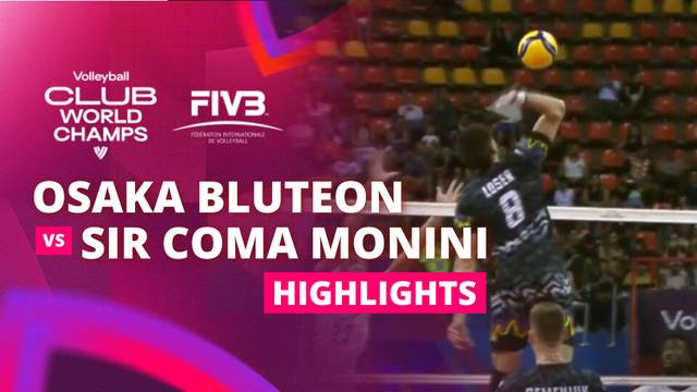 Final: Osaka Bluteon vs Sir Sicoma Monini Perugia - Highlight | FIVB Men's Volleyball Club World Championship 2025