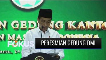 Resmikan Gedung DMI, Presiden harap Fungsi Masjid Bisa Jadi Pemersatu Bangsa | Fokus