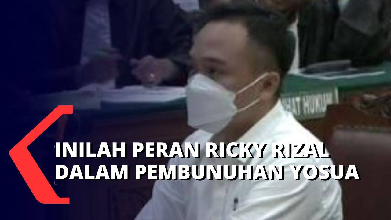 Jaksa Bacakan Dakwaan Ricky Rizal, Beberkan Peran Ricky Rizal dalam ...