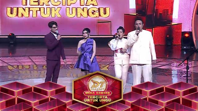 D'Academy 7 Mega Konser Tercipta Untuk Ungu