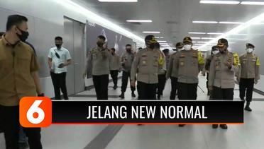 Jelang New Normal, Kapolda Metro Jaya Tinjau Titik Keramaian
