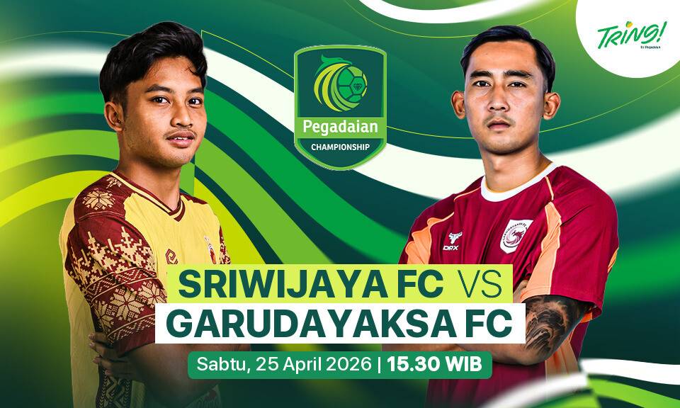 Sriwijaya FC vs Garudayaksa FC 