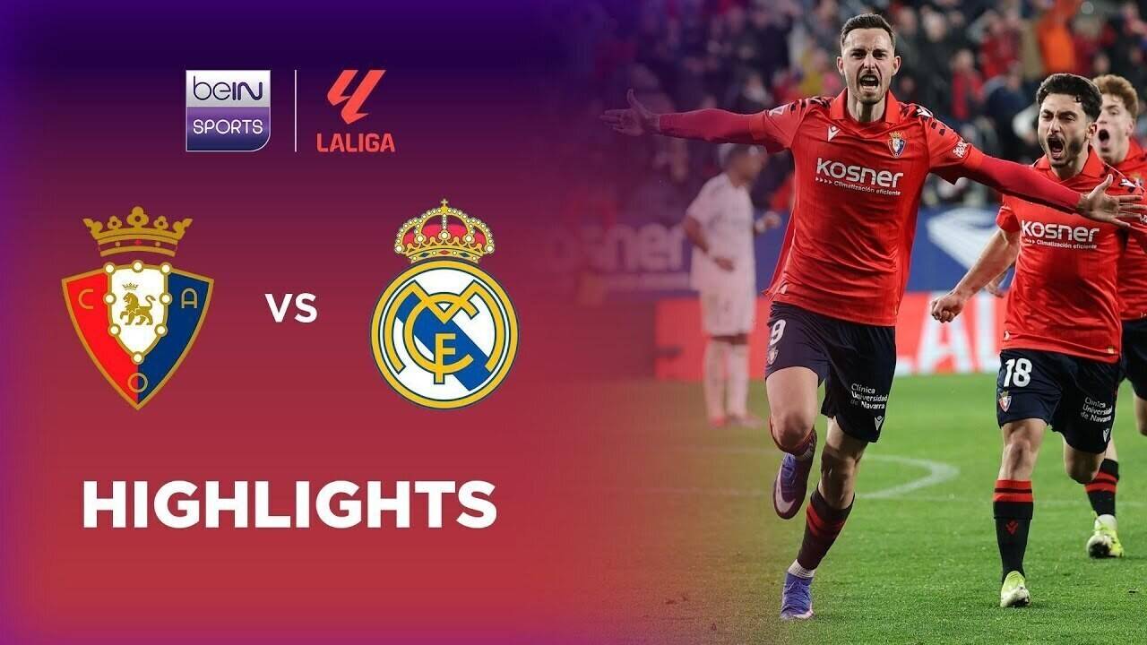 Osasuna vs Real Madrid
