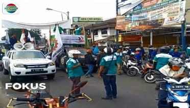 Ribuan Buruh di Banten Tuntut Kenaikan UMK, Lalu Lintas Menuju Cilegon Macet Total - Fokus Pagi