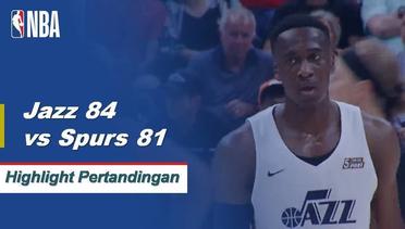 NBA | Cuplikan Pertandingan : Jazz 84 VS Spurs 81 | Summer League 2019