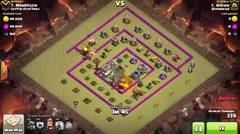 Clash of Clans WTF Attack War Dragon Level Up TH 8