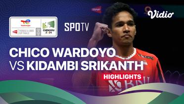Chico Aura Dwi Wardoyo (INA) vs Kidambi Srikanth (IND) - Highlights | Thomas Cup Chengdu 2024 - Men's Singles
