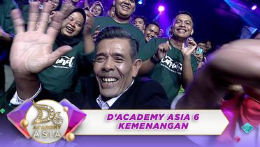 Hobahhh!!! Asiknya Bapak Melly Lee (Indonesia) "Joget Ini Juara" | D'Academy Asia 6 Kemenangan