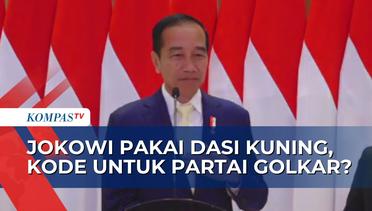 Respons Partai Golkar Soal Dasi Kuning: Jokowi Nyaman dengan Kami