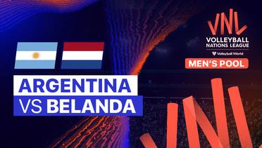 Full Match | Argentina vs Belanda | Men’s Volleyball Nations League 2023
