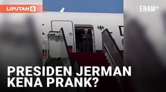 Presiden Jerman Nunggu 30 Menit Untuk Disambut Pejabat Qatar
