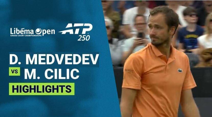 Daniil Medvedev vs Marin Cilic - Quarterfinal | ATP 250: Libema Open 2026