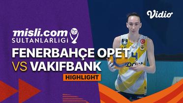 Highlights | Playoff: Fenerbahce Opet vs Vakifbank | Turkish Women's Volleyball League 2022/23