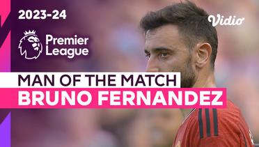 Aksi Man of the Match: Bruno Fernandes | Man United vs Brentford | Premier League 2023/24