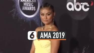 Agnez Mo di Red Carpet American Music Awards 2019