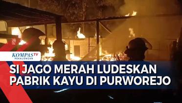 Pabrik Kayu di Purworejo Terbakar, Kerugian Capai 250 Juta