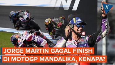 Jorge Martin Ungkap Penyebab Jatuh di MotoGP Mandalika 2