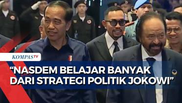 Surya Paloh Buka Kongres Nasdem Ucapkan Terima Kasih ke Jokowi, Sebut Dapat Pembelajaran Politik