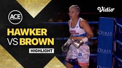 Highlights | Beck Hawker vs Craisse Brown | Ace Boxing 2023
