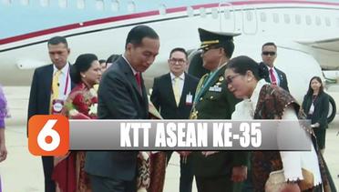 Jokowi Akan Bicara Pembangunan Indo Pasifik di KTT ASEAN ke-35 di Bangkok - Liputan 6 Pagi