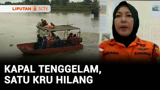 Dua Kru Kapal Tenggelam saat Uji Coba Manuver, Satu Masih Hilang | Liputan 6