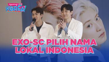 Momen Chanyeol Dan Sehun EXO Pilih Nama Lokal Indonesia Dari KapanLagi Korea