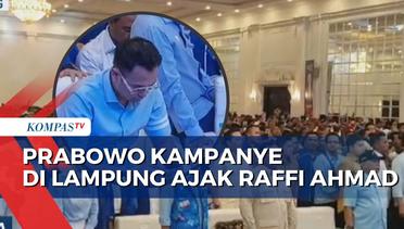 Selebritas Raffi Ahmad Ikut Dalam Kampanye Prabowo-Gibran di Lampung