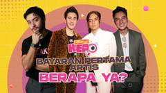 Bryan Domani, Baim Wong, & Angga Yunanda Spill Bayaran Pertamanya