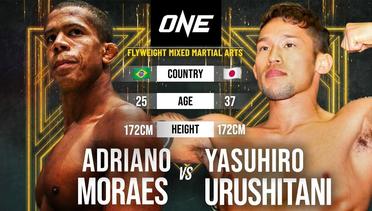 Adriano Moraes vs. Yasuhiro Urushitani | Full Fight From The Archives