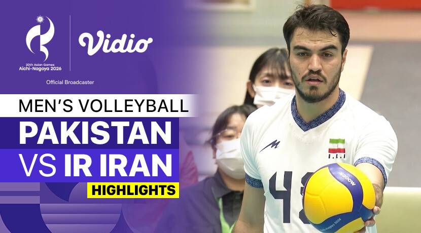 Pakistan vs IR Iran - Men's Volleyball Semi Final (1st-4th) | 20th Asian Games Aichi-Nagoya 2026