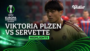 Viktoria Plzen vs Servette - Highlights | UEFA Europa Conference League 2023/24
