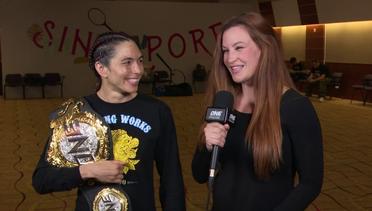 Backstage With Miesha Tate, Stamp Fairtex & Janet Todd  - ONE: KING OF THE JUNGLE Interviews