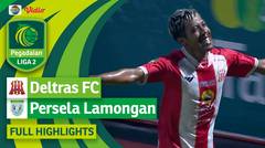 Deltras FC VS Persela Lamongan - Full Highlights | Pegadaian Liga 2 2023/2024